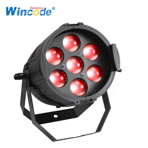 7×40W RGBW 4 in 1 LED Rush Zoom Par-licht 
