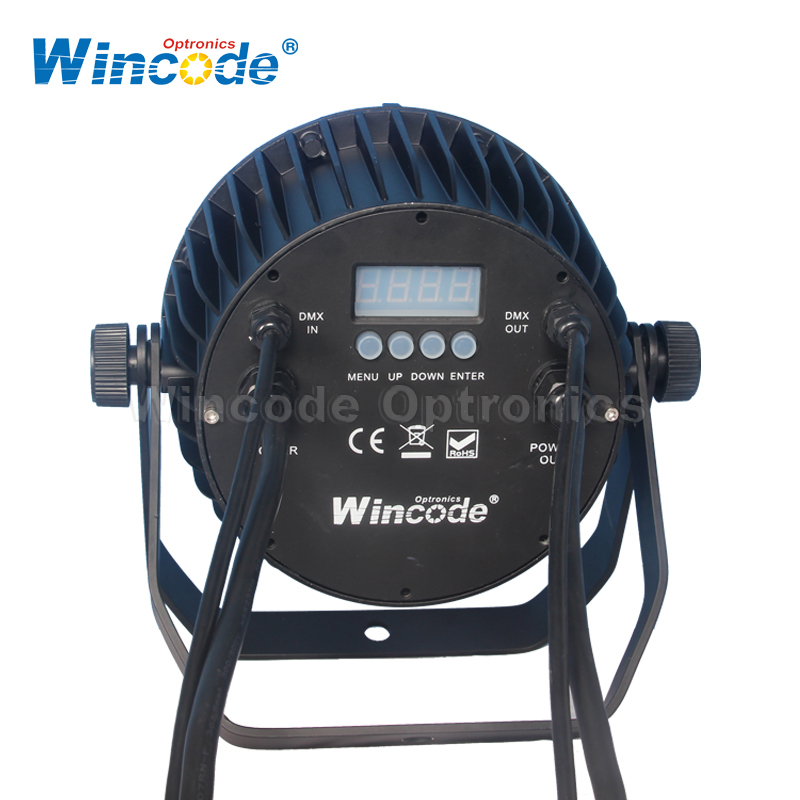 9 × 10W 4 in 1 LED Slim Par-licht voor buiten